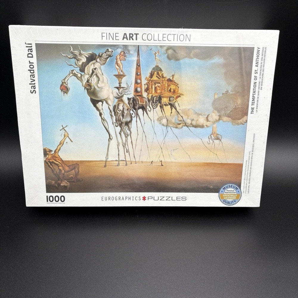Eurographics Salvador Dali The Temptation Of St. Anthony 1000 PC Puzzle Vtg New